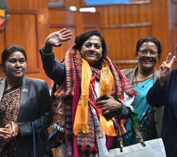 पुष्पा भुसाल उपसभामुख निर्वाचित 